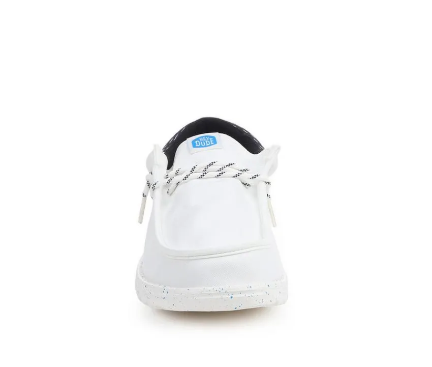HEYDUDE Casual>Men's Wally Funk Jersey Jacquard Boat Shoes
