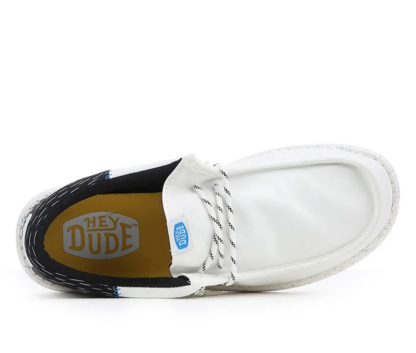 HEYDUDE Casual>Men's Wally Funk Jersey Jacquard Boat Shoes