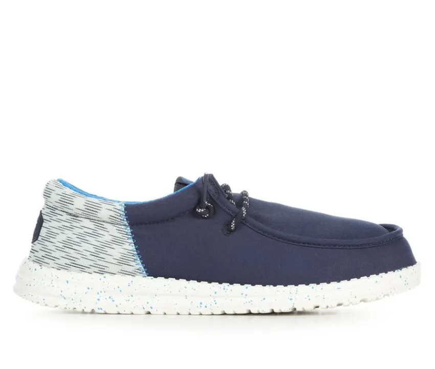 Men's Wally Funk Jersey Jacquard Boat Shoes|HEYDUDE Hot