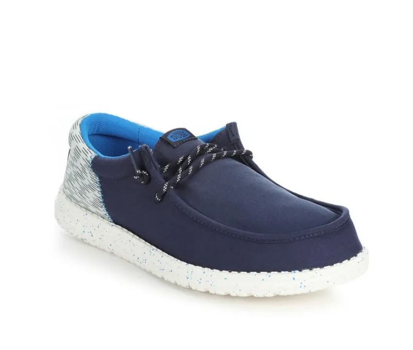Men's Wally Funk Jersey Jacquard Boat Shoes|HEYDUDE Hot