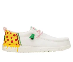Men's Wally Funk TMNT Pizza Casual Shoes|HEYDUDE Sale