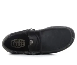 Men's Wally Funk Western Stitch Casual Shoes|HEYDUDE New