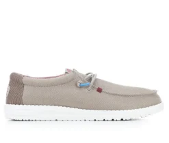 HEYDUDE Casual>Men's Wally Herringbone Slip-On Shoes
