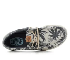 Men's Wally Palm Jute Casual Shoes|HEYDUDE