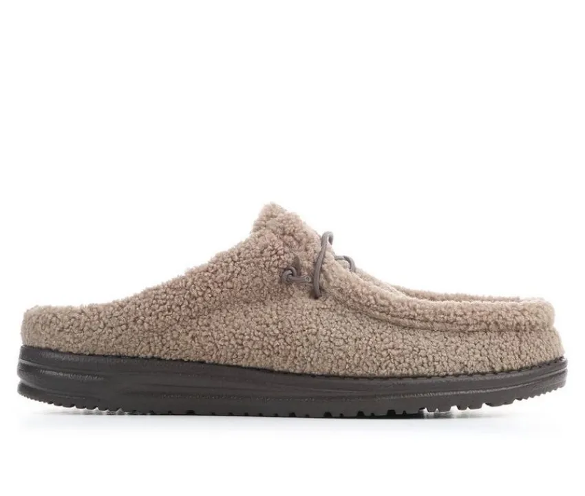 Men's Wally Slip Sherpa Casual Shoes|HEYDUDE Hot