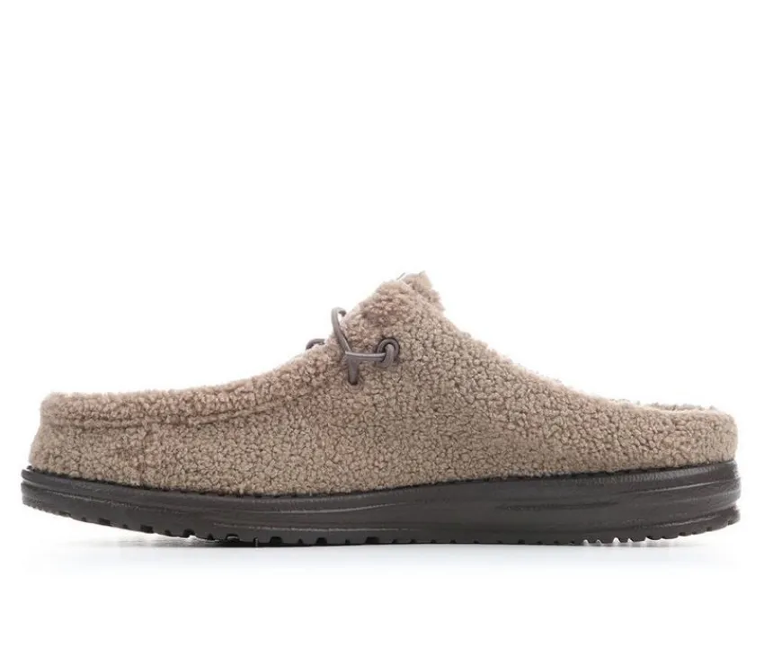 Men's Wally Slip Sherpa Casual Shoes|HEYDUDE Hot