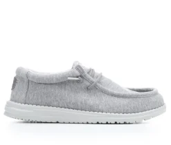 Men's Wally Stretch Sox Jersey Casual Shoes|HEYDUDE Best