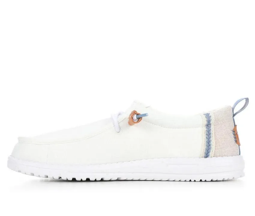 HEYDUDE Casual>Men's Wally Summer Linen Casual Shoes