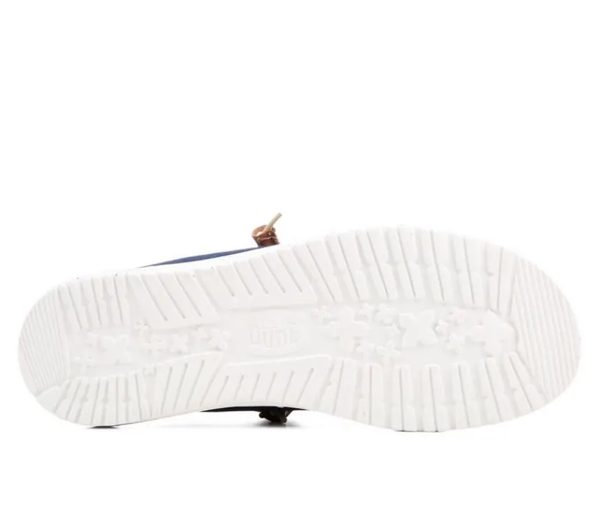 Men's Wally Summer Linen Casual Shoes|HEYDUDE Clearance