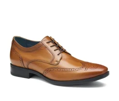 Johnston and Murphy Dress>Men's Gibbons Wing Tip Oxford