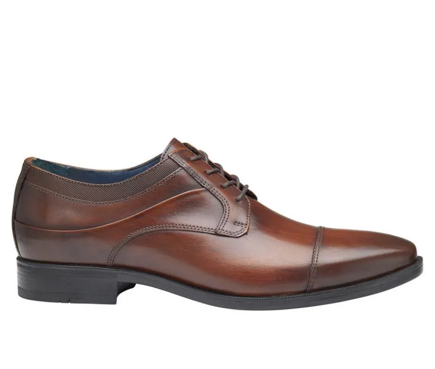 Johnston and Murphy Dress>Men's Gibbons Cap Toe Oxfords