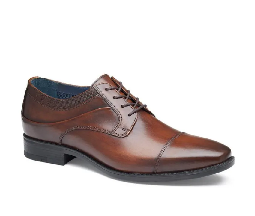 Johnston and Murphy Dress>Men's Gibbons Cap Toe Oxfords