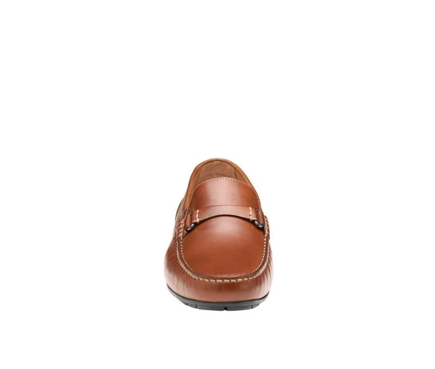 Johnston and Murphy Dress>Men's Beck Leather Bit Slip-On Shoes