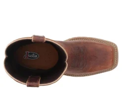 Men's Daywork Pecan ST Cowboy Boots|Justin Boots Best