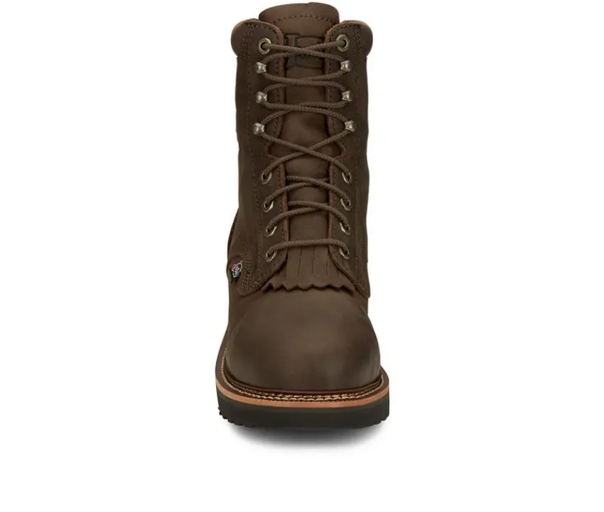 Men's Rivot Waterproof Steel Toe Waterproof Work Boots|Justin Boots Hot
