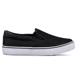 Lugz Casual>Men's Clipper Denim Wide Casual Slip-On Shoes