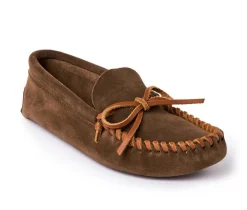 Minnetonka Casual>Men's Leather Laced Softsole Moccasin