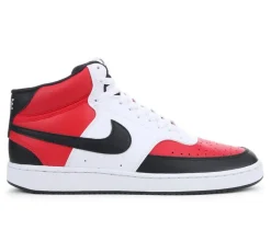 Nike Fashion & Lifestyle|Basketball & Court>Men's Court Vision Mid Sneakers