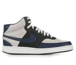 Nike Fashion & Lifestyle|Basketball & Court>Men's Court Vision Mid Sneakers