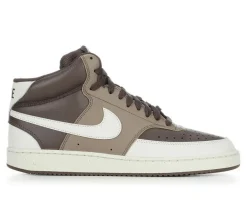 Nike Fashion & Lifestyle|Basketball & Court>Men's Court Vision Mid Sneakers