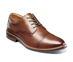 Nunn Bush Dress>Men's Calderone Cap Toe Oxford Dress Oxfords