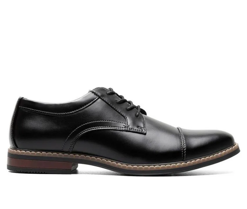 Nunn Bush Dress|Casual>Men's Carmelo Cap Toe Oxford Dress Shoes