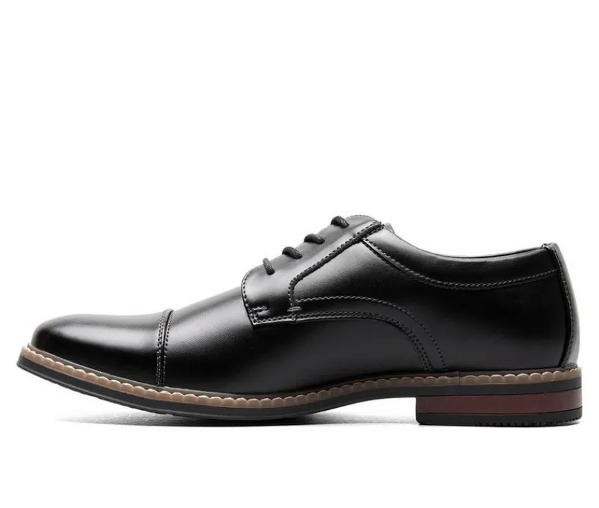 Nunn Bush Dress|Casual>Men's Carmelo Cap Toe Oxford Dress Shoes