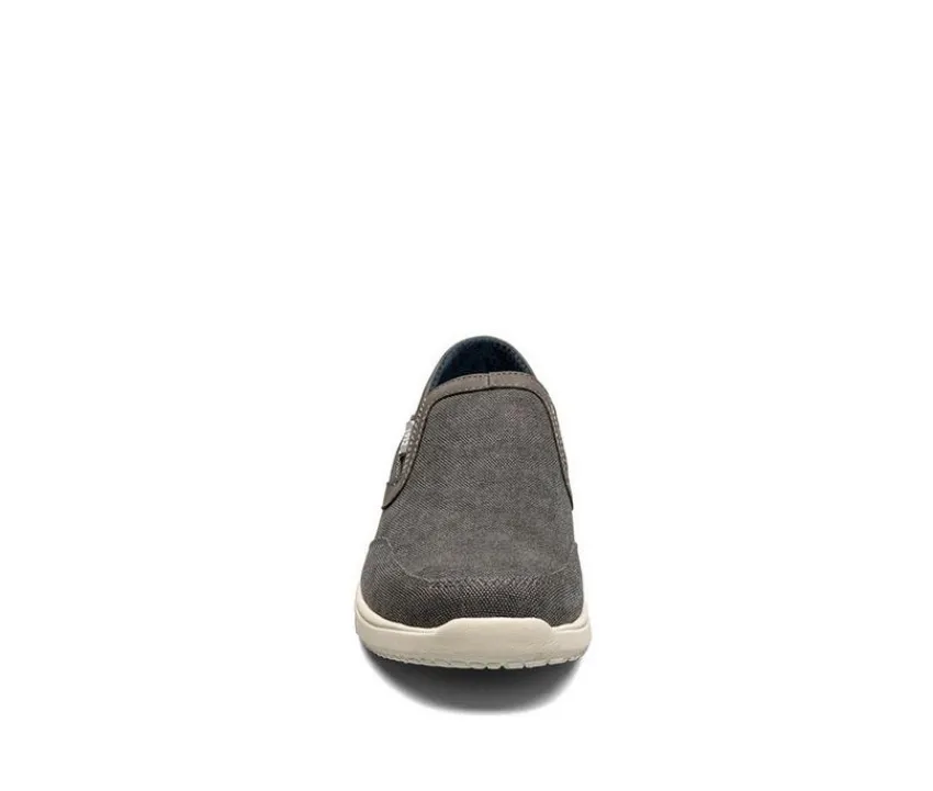 Nunn Bush Casual>Men's Conway EZ Canvas Moc Toe Slip On Shoes