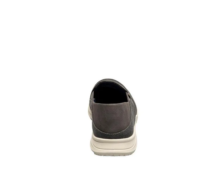 Nunn Bush Casual>Men's Conway EZ Canvas Moc Toe Slip On Shoes