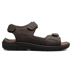 Men's Laguna 3-Strap River Sandal Outdoor Sandals|Nunn Bush Clearance