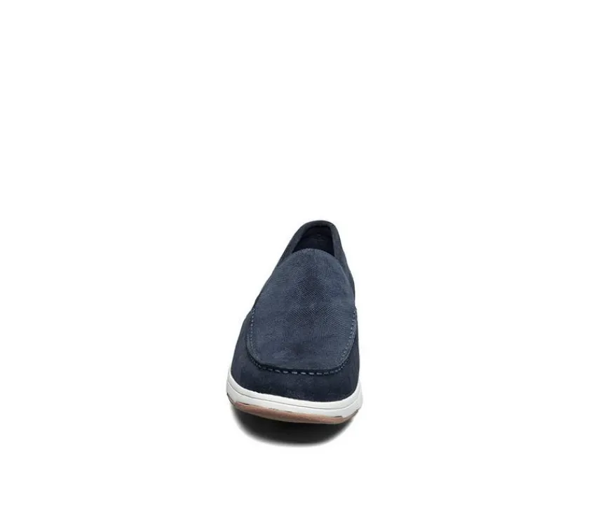 Men's Luca Suede Moc Toe Venetian Slip On Loafers|Nunn Bush Best