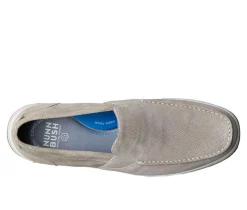 Men's Luca Suede Moc Toe Venetian Slip On Loafers|Nunn Bush Online