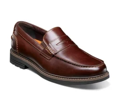 Nunn Bush Casual>Men's Odin II Moc Toe Penny Loafer Loafers