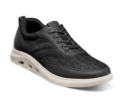 Nunn Bush Casual|Athletic & Sneakers>Men's Ponte Knit Moc Toe Casual Oxfords