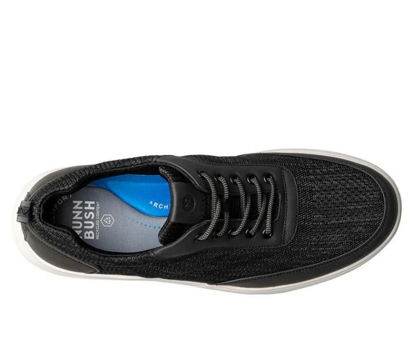 Nunn Bush Casual|Athletic & Sneakers>Men's Ponte Knit Moc Toe Casual Oxfords
