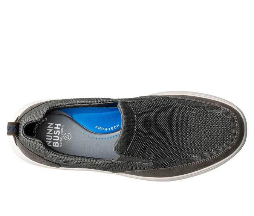 Men's Ponte Knit Moc Toe Slip On Sneakers|Nunn Bush Hot