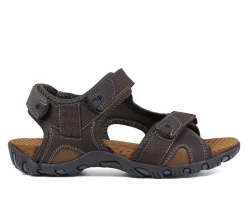 Men's Rio Brave Three Strap Outdoor Sandals|Nunn Bush Discount