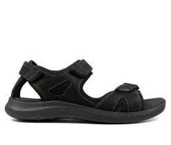 Nunn Bush Sandals>Men's Rio Vista 3-Strap Outdoor Sandals