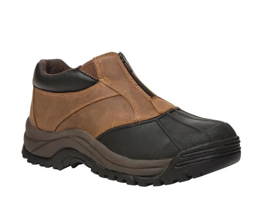 Men's Blizzard Ankle Zip Waterproof Winter Boots|Propet Discount