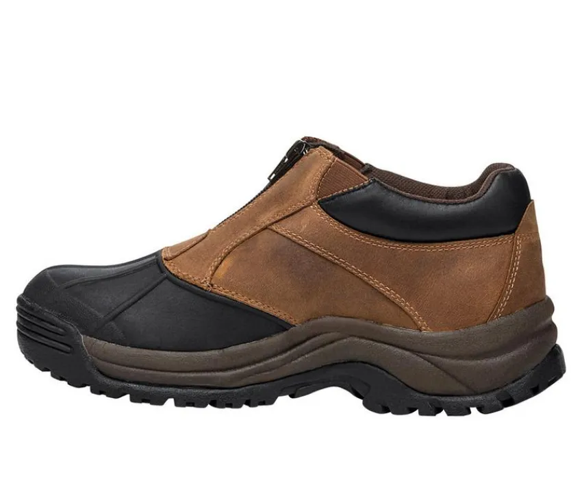 Men's Blizzard Ankle Zip Waterproof Winter Boots|Propet Discount