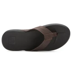 Men's Cushion Bounce Phantom Leather Flip-Flops|Reef New