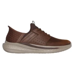 Skechers Dress|Casual>Men's 210828 Zachary Leather Slip-Ins Oxfords