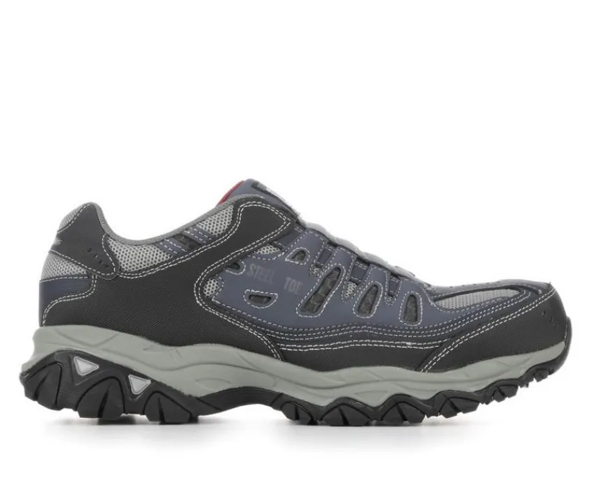 Men's 77161 Cankton Steel Toe Work Shoes|Skechers Work Hot