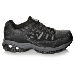 Skechers Work Work & Safety|Work>Men's 77055 Cankton Steel Toe Work Shoes