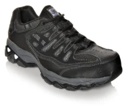 Skechers Work Work & Safety|Work>Men's 77055 Cankton Steel Toe Work Shoes