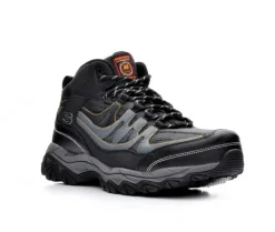 Skechers Work Work & Safety|Work>Men's Rebem 77108 Steel Toe Work Boots
