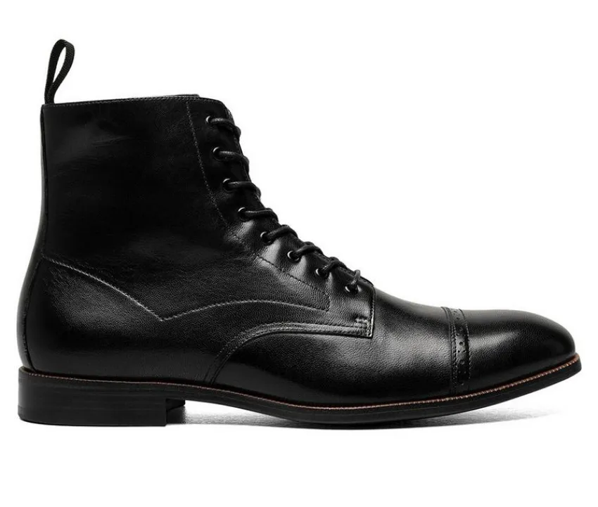 Stacy Adams Casual|Boots>Men's Henry Cap Toe Lace Boot Dress Shoes