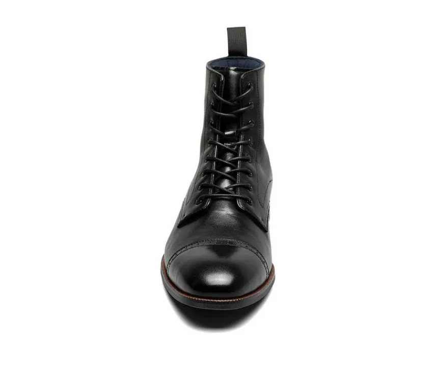 Stacy Adams Casual|Boots>Men's Henry Cap Toe Lace Boot Dress Shoes