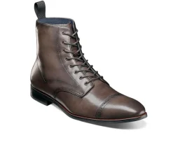 Stacy Adams Casual|Boots>Men's Henry Cap Toe Lace Boot Dress Shoes