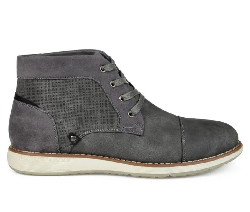 Vance Co. Casual|Boots>Men's Austin Wide Lace Up Boots